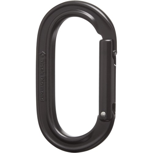 Black diamond oval keylock - -,