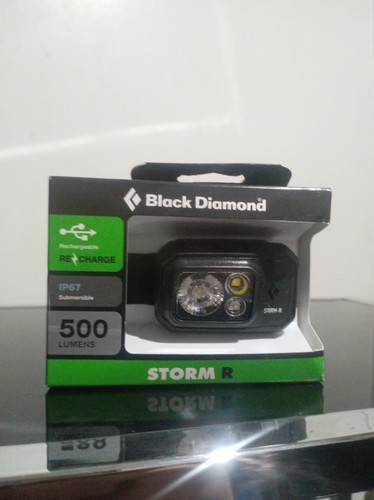 Black diamond storm led - black,