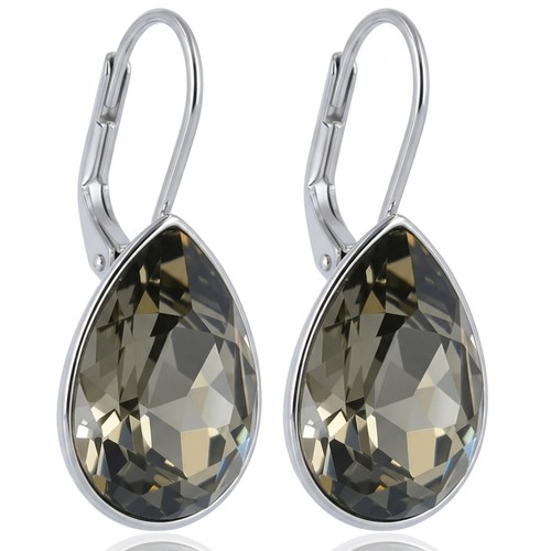 925 ohrringe grau silber - ohrringe,